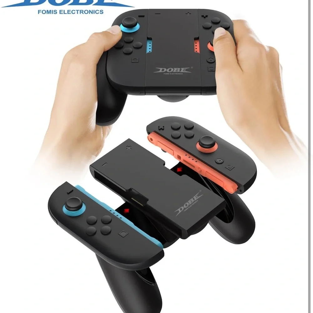 Dobe Charger Grip for N-Switch 2 Joy-Con Controller Comfort Gamepad Play